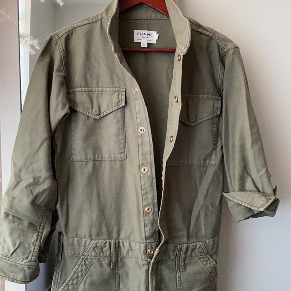 Frame denim military romper - Picture 5 of 5